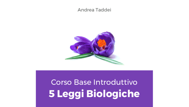 Basic course on the 5 Biological Laws